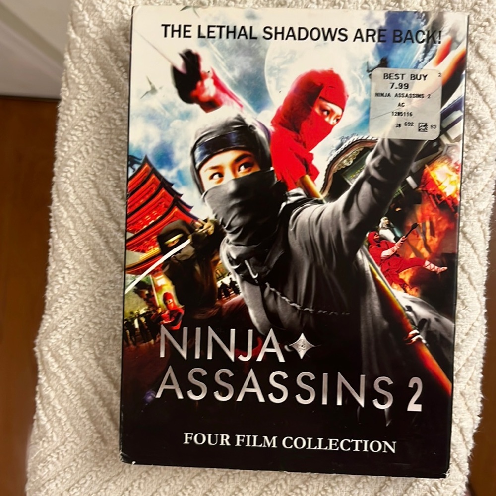 Ninja Assassins 2 DVD Starring Alexander Lo 4 Film Collection